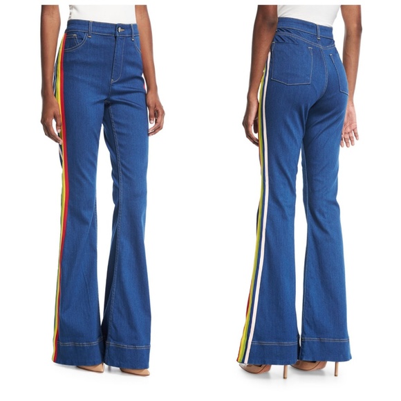 alice and olivia bell bottoms